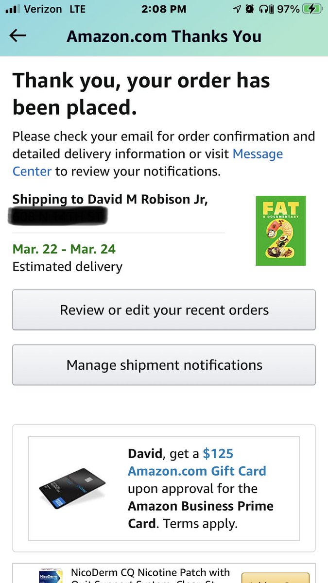 nbr1son's tweet image. @VinnieTortorich not only did I buy it on iTunes I had to order myself the DVD. #FAT2 #NSNG