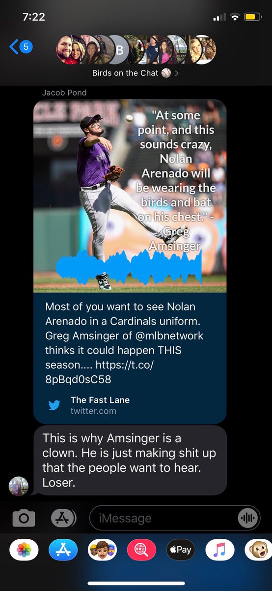 Real_JPond627's tweet photo. Hey @MLBNetwork please tell Greg Amsinger that I am sorry for saying this about him he is not a loser after all. #STLCards @Cardinals https://t.co/bvAAXfTHt9