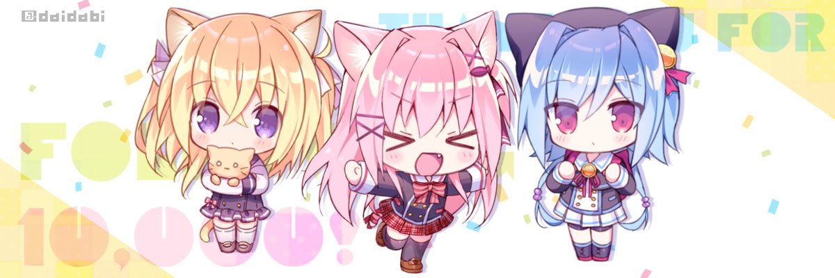 プレゼント企画①
Twitterとかで使えそうな感じのヘッダー!