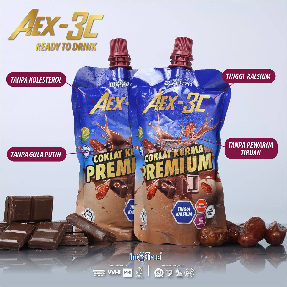 nooryus's tweet photo. PERNAH RASA #X3C READY-TO-DRINK (RTD)?

#X3C ialah minuman coklat kurma yang ditambah minyak camelina. Selain berkhasiat, #X3C juga melawaskan pergerakan makanan di dalam usus.

Sila hubungi Noorasidah Abd Rahman https://t.co/KjVY9RrboM untuk maklumat lanjut. https://t.co/0UMR84Xrzt