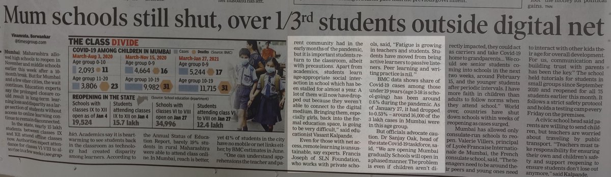 "Why Online learning can’t sustain on its own"Parents are not able to cope up as they need to WFH/ go to office with kids at homeLoss in focus & get diverted/ distracted easilyFatigue is growing among teachers and studentsDrop in academic honesty. Change in study habits