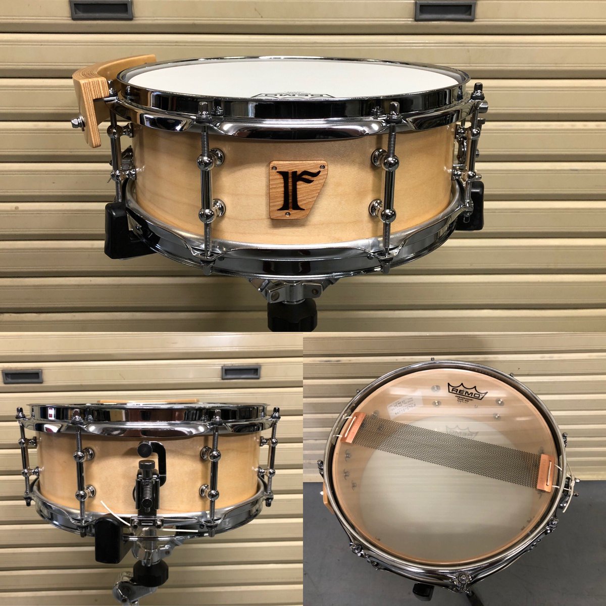 riddim61's tweet photo. Custom order. Maple 10ply / 12"x 4.5" SD (natural maple)_ Complete !
完成!
#customsnaredrums
#riddim_customdrums https://t.co/XgpvsANSvO