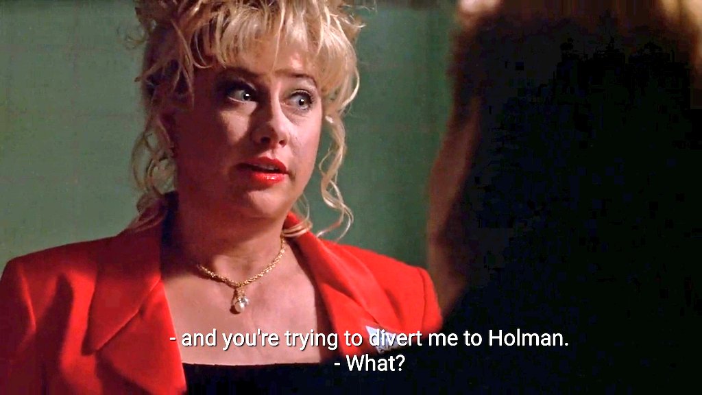 Scully is lost for words cause it's the truth.