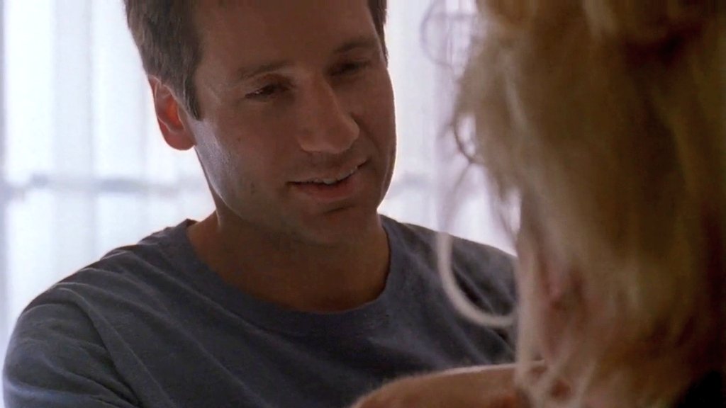 When you're not official so you couldn't do anything about it, so you just stand there and be in a "jealous Scully mode"