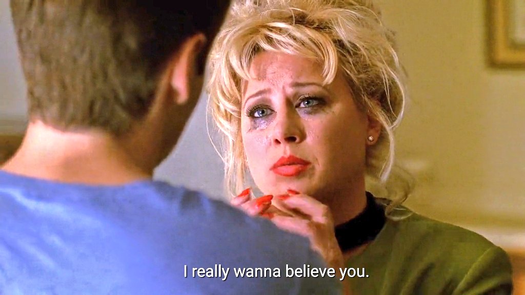 When you're not official so you couldn't do anything about it, so you just stand there and be in a "jealous Scully mode"