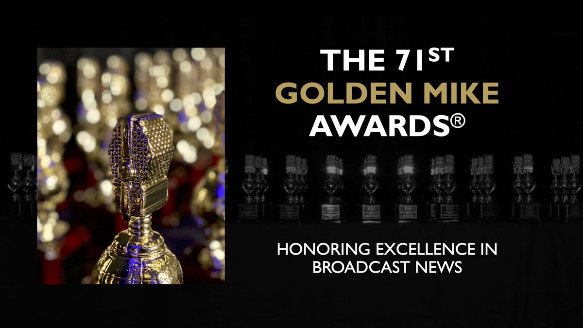 📡🎥🎙 Attention Broadcast Journalism Students! Apply today for The Radio & Television News Association Scholarship 💵 🎓 📚 Winners will be announced during our annual Golden Mike Awards® 🏆ceremony on Saturday, March 13 Visit our website rtnasocal.org Please Share!