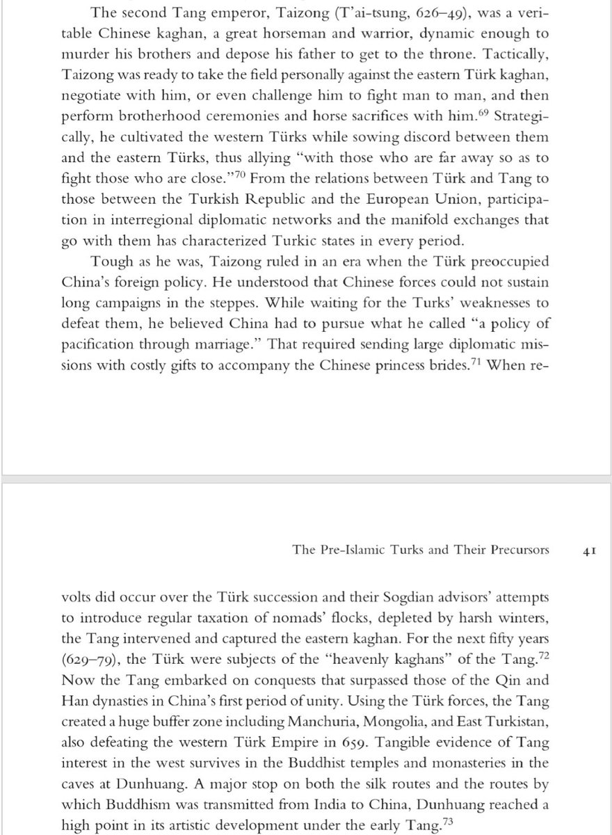 Taizong was a veritable Chinese kaghan, a great horseman and warrior, dynamic enough to murder his brothers and depose his father to get to the throne.