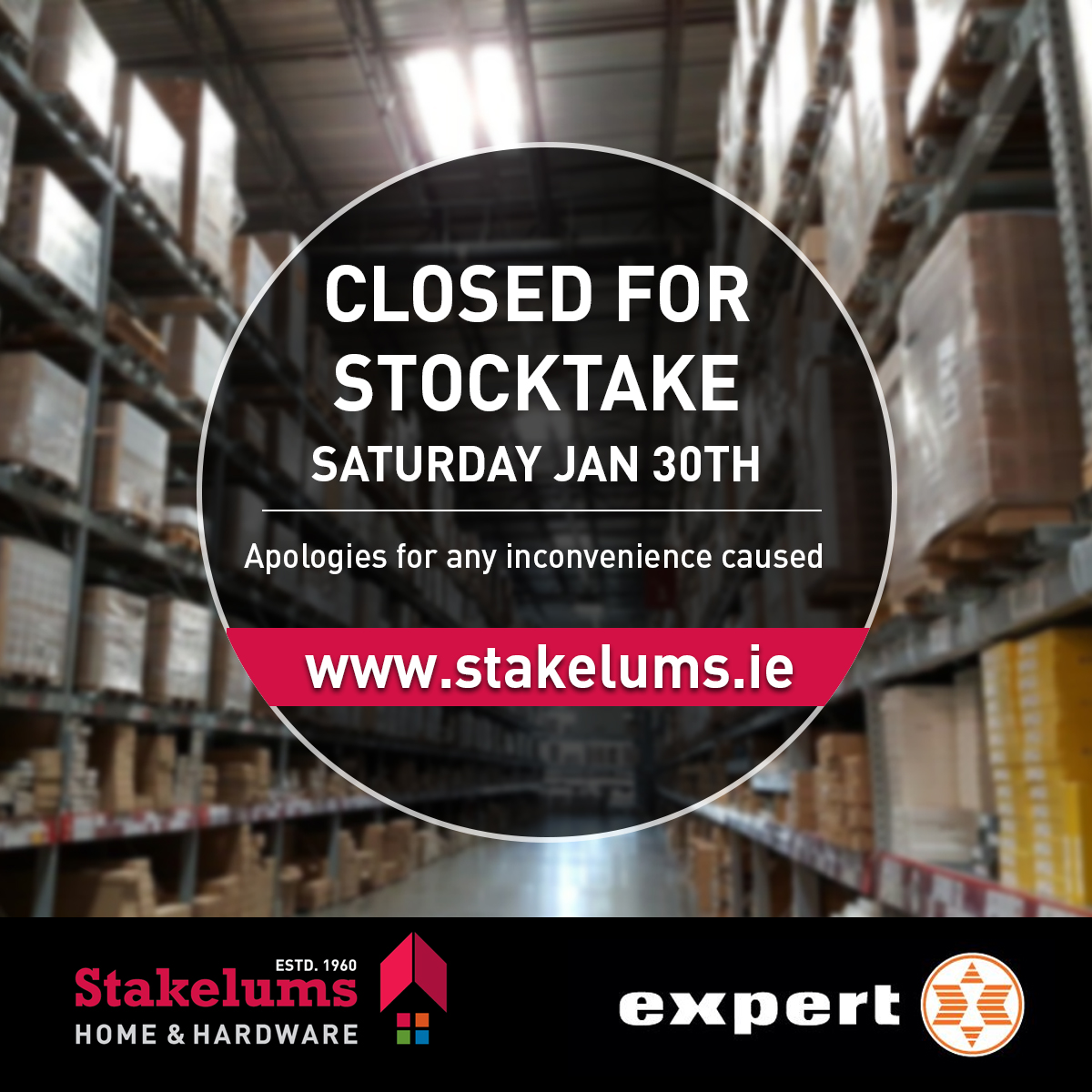 stakelums's tweet image. Our store will be closed today for stock take. Apologies for any inconvenience. Normal hours resume Monday. You can still shop online 24/7 with fast home delivery ▶️ bit.ly/3iPuHGh

#stocktake #storeclosed #stakelums