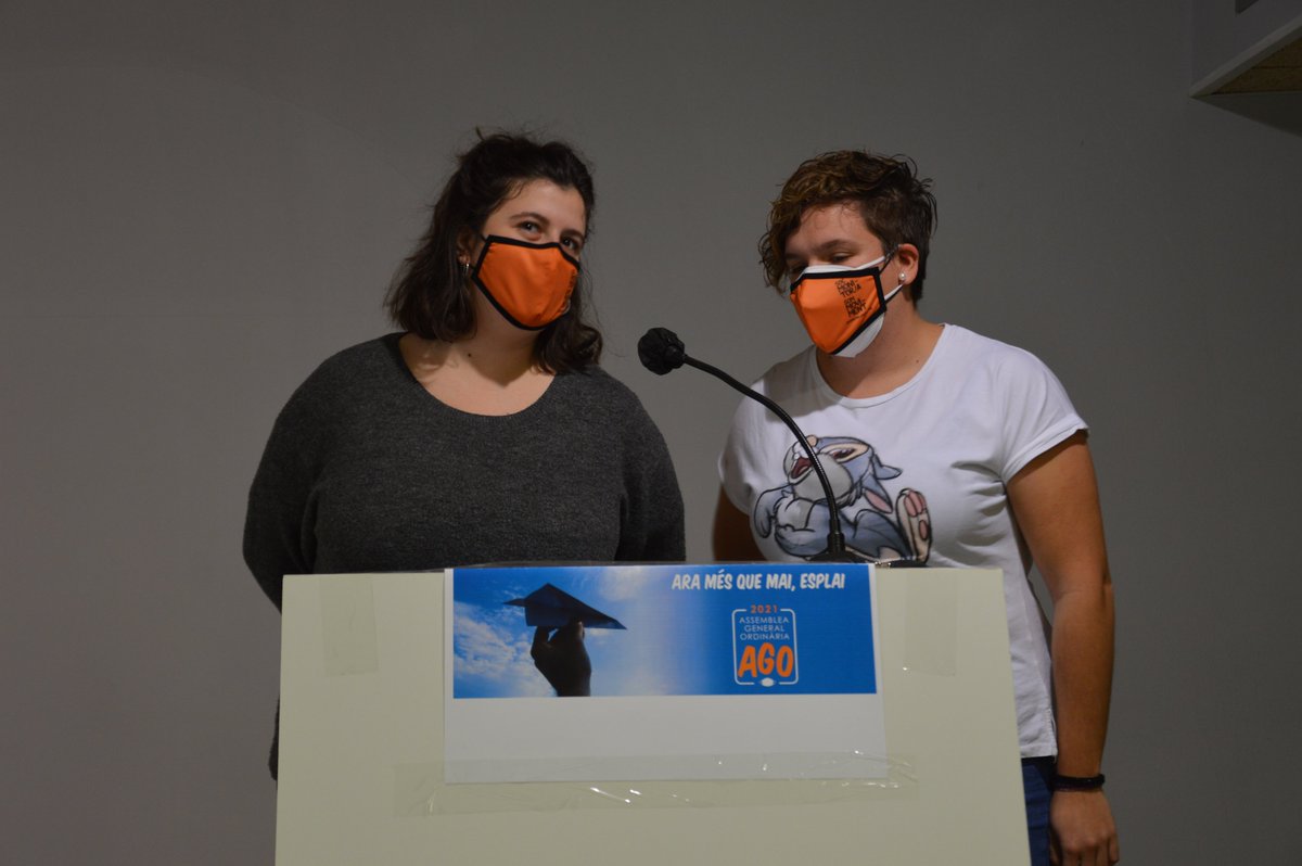 L'#AGOMCECC2021 aprova: 

✅L'Acta de la passada Assemblea General Ordinària. 

✅La Memòria d'#esplaismcecc corresponent al 2020.