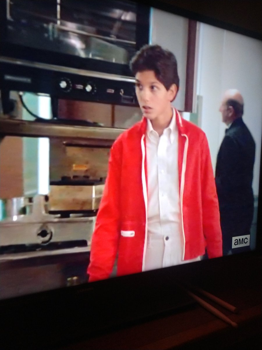 I mean, Daniel's red windbreaker.