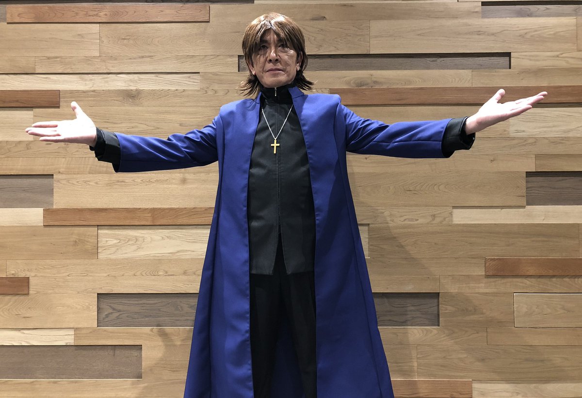Fate 中田譲治さんの言峰綺礼コスはアニプレックス提供の模様www Fate 中田譲治さんの言峰綺礼コスはアニプレックス提供の模様www