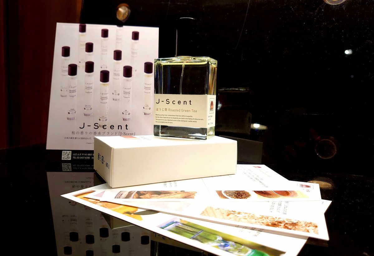 日本の美を詰め込んだ「和の香り」の香水、J−Scentが入荷しました