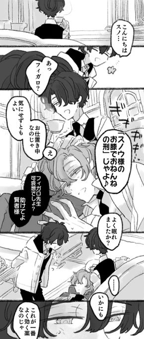 スノフィガっぽいやつ⚠️賢者います
#まほやく_FA 
