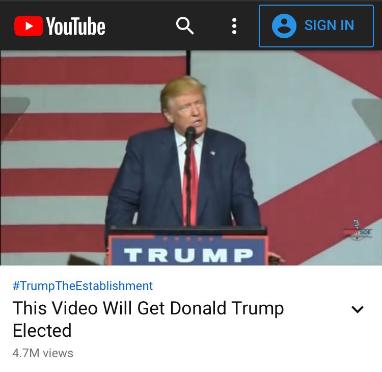 13/ Drops at 1:31Ready for this?2 YouTube videosRE-ELECTEDWE MUST FIGHTand...“10 days.Darkness.”HAVE FAITH PATRIOTS!!!