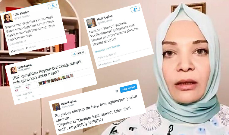 Cumhuriyet på Twitter: &quot;HaberTürk&#39;te &#39;Enine Boyuna&#39;ya telefonla katılan  Pelikan yapılanmasının tanınmış ismi Hilal Kaplan&#39;a İsmail Saymaz&#39;dan  tepki: &quot;Taraf gazetesinin tetikçisi. Fetullah Gülen için şiir yazmış,  PKK&#39;yı öven tweetleri ortada. Geçmişini ...