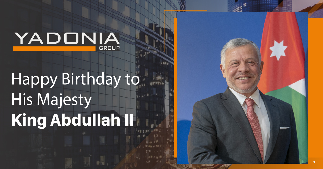 Happy birthday to His Majesty King Abdullah II 