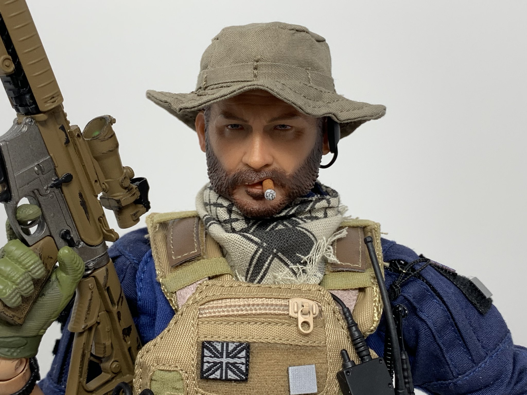 FLAGSET 1/6 モダンバトルフィールド エンドウォー A ゴースト FLAGSET Modern Battlefield 2022 1/6 Scale End War Ghost 2.0