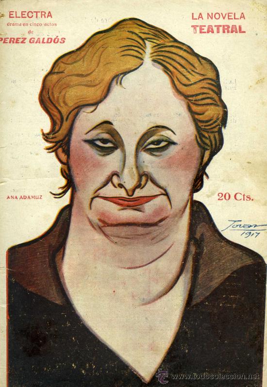 magapola's tweet photo. #Galdós pretendió con su obra #Electra lazar una crítica contra el atraso social que suponía el poder clerical en España. Y lo consiguió: #TalDíaComoHoy de 1901 se estrenó en @MADRID en el @TeatroEspanol
Galdós la calificó de "#Endemoniada y de mucho cuidado y compromiso" https://t.co/o31UiqZHib