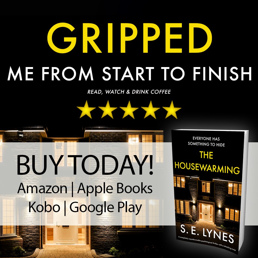 bookouture's tweet photo. We're so SUPER EXCITED to see @SELynesAuthor at Number 2 in the Kindle charts with THE HOUSEWARMING! It's just 99p right now folks.  Grab it quick! Can we get it to Number 1? With your help, we just might!  
https://t.co/PCPFw9pDgS https://t.co/MDdTNWGh2X