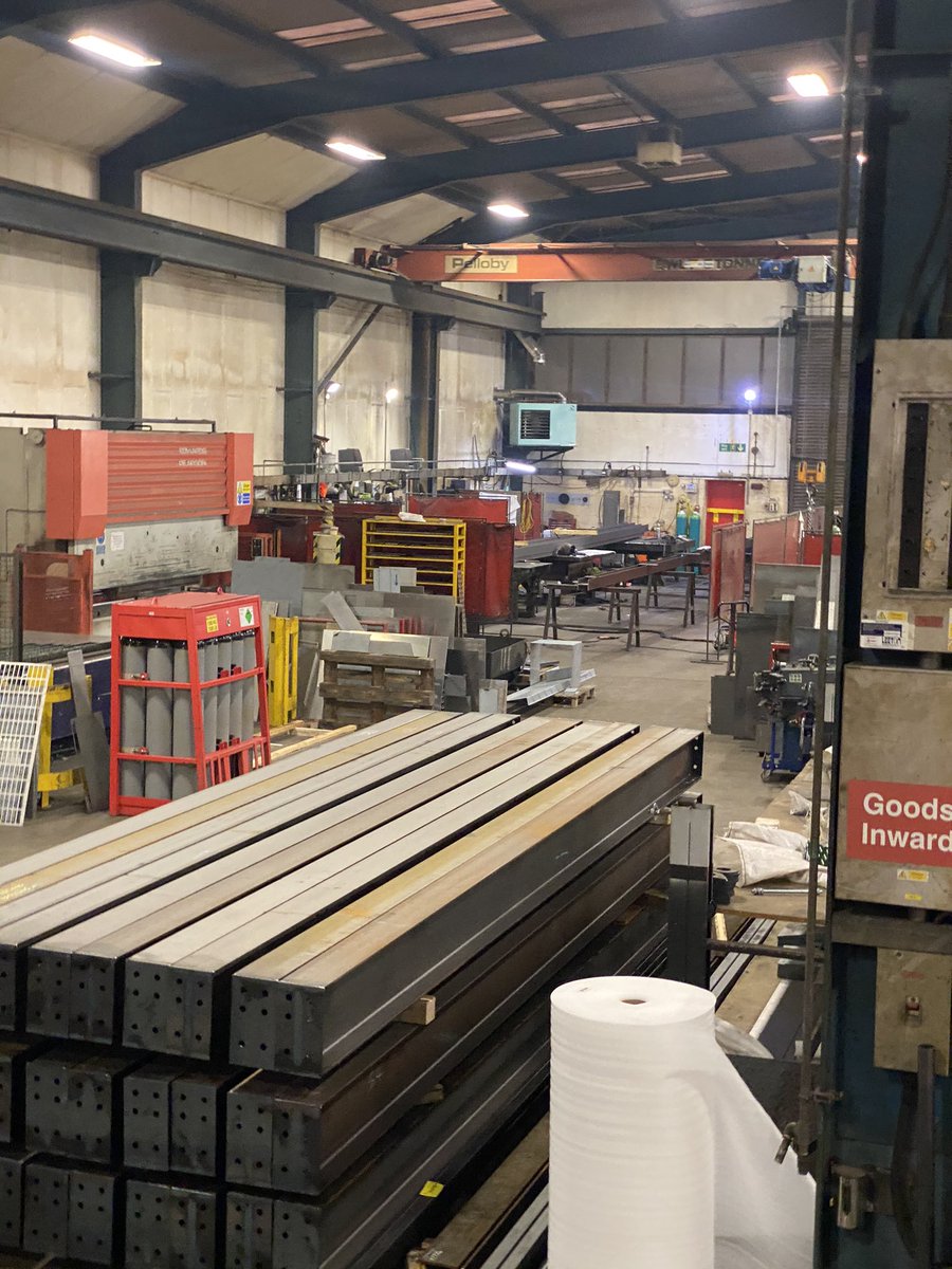 MultifabMetals's tweet photo. Looking good in the Factory Today. #MultifabMetals #Fabrication #CEMarked #Steel https://t.co/pN9xRo7Hac