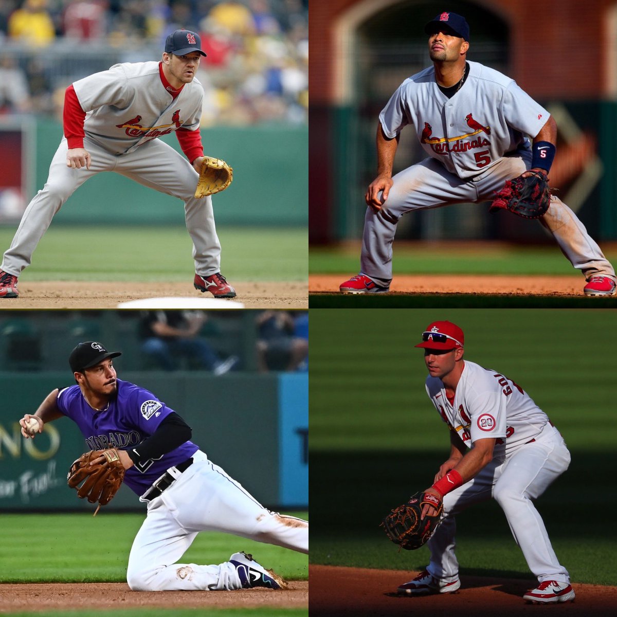 BenBoydSTL's tweet image. Another franchise duo at the corners  #STLCards