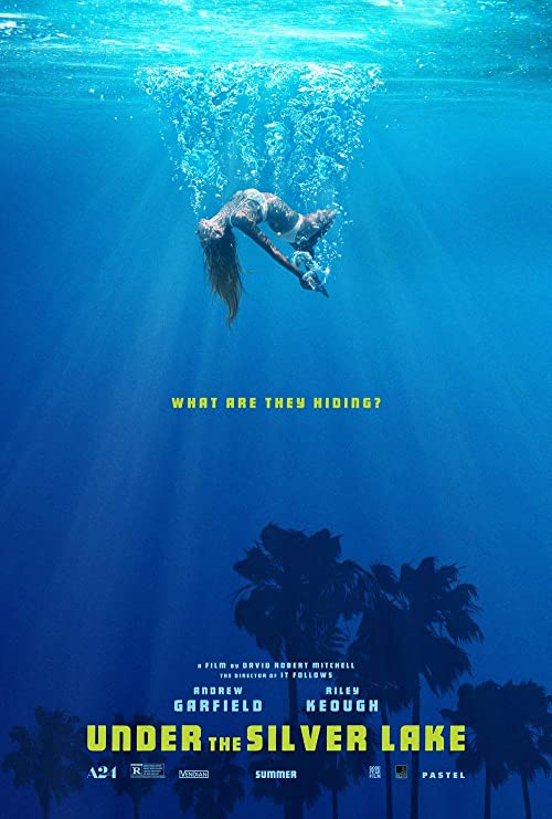 Under the Silver Lake (2019) is an ultra-dark comedy conspiracy thriller set post-gentrification Los Angeles. Buried by the studio on release because of its message. Very relevant today.