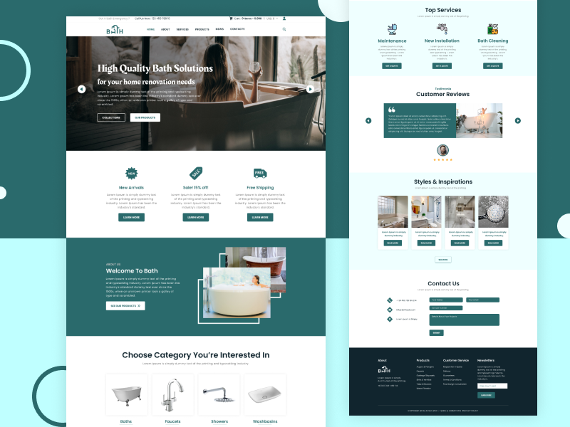 techeshta's tweet photo. Want to build a Bathroom store for your business without the premium price tag? This web template is the best fit for your online business. 

https://t.co/ecaBRahnxr

#BathroomStore #WebTemplate #Template #Figma #WebDesign #Uplabs #UIDesign #UXDesign #Techeshta https://t.co/6LLAliyRx0