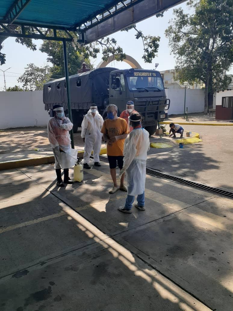 @defensorizulia en conjunto con las instituciones: Defensa Pública, Ministerio Público, Medicatura Forense y comisión médica del Hospital de Machiques, realizan Jornada de Atención Integral a los privados de libertad recluidos en el Destacamento 114 de la GNB @defensoriadelpueblo
