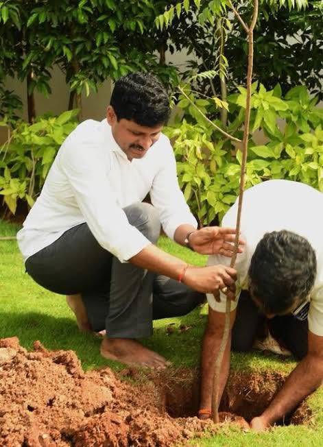  #HarithaHaram Telangana Ku Haritha Haaram, an initiative of  #TSGovt aimed to increase the tree cover in the State. The  #greencover in  #Telangana has increased by 3.67 % in the last 5 years. (7/n) @KTRTRS  @MPsantoshtrs