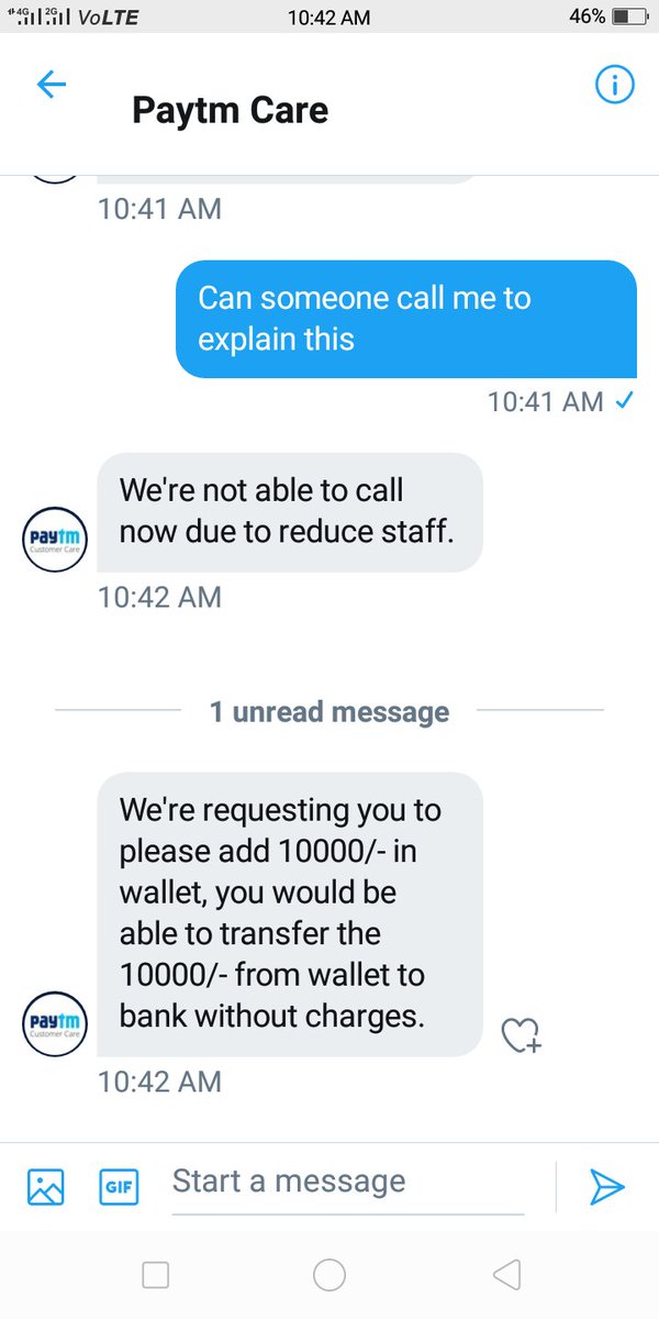 aaratweets's tweet image. @SridharVarun @Paytm @PMOIndia @HMOIndia @PaytmCybercell WHAT THE HELL IS THIS? I NEED TO DEPOSIT RS 10000 TO GET MY REFUND BLOCKED FOR 5 MTHS?? CRAZY!! #GetYourRefund #claimcompanies