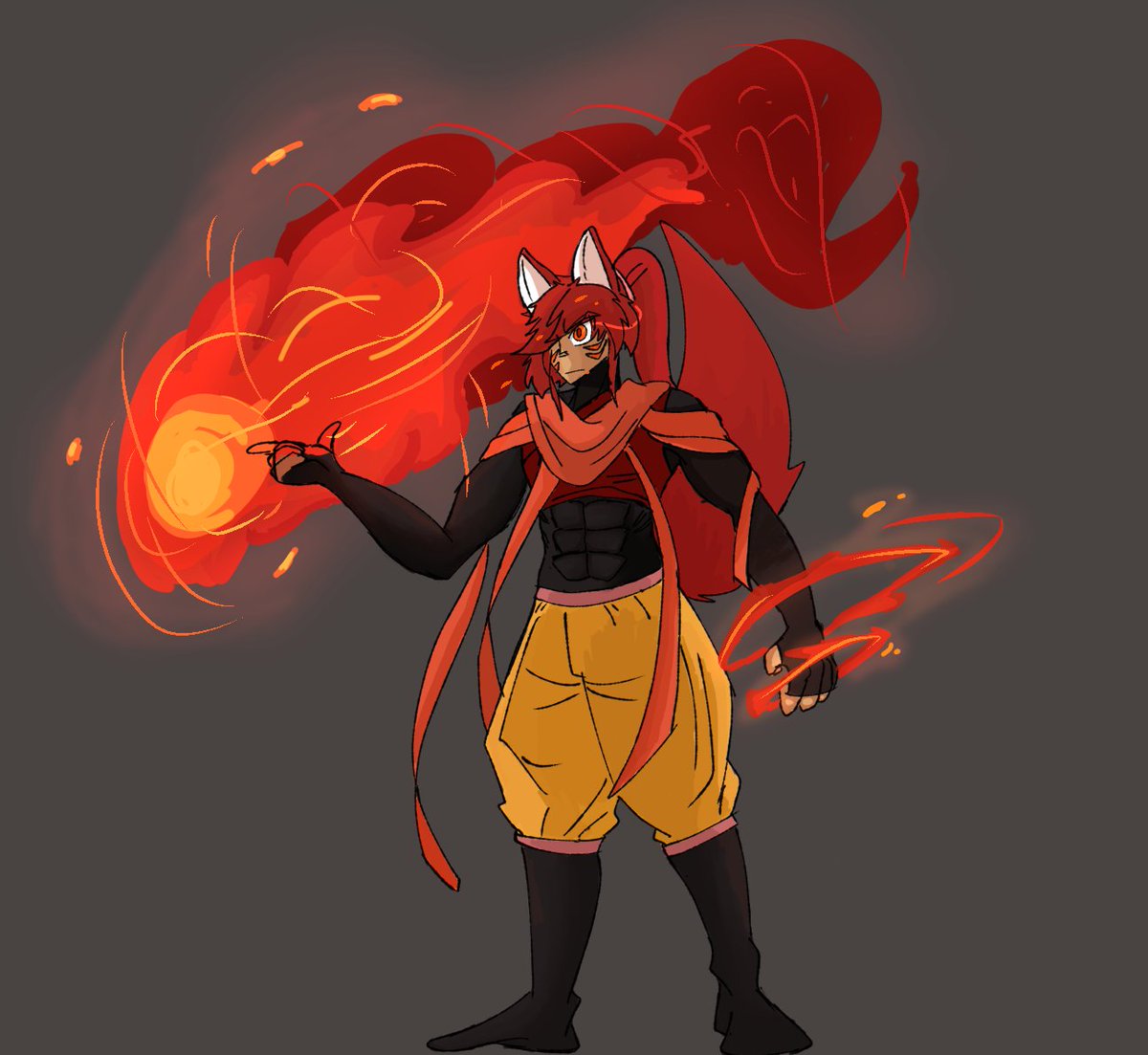 HuntersHearth's tweet image. song of flame