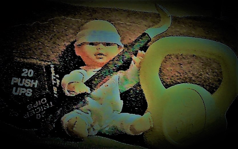 MikeRishot's tweet photo. Baby Bigshot Bruiser McBeatem is a symbol of Workout Intensity. https://t.co/vLiAF6zIyN