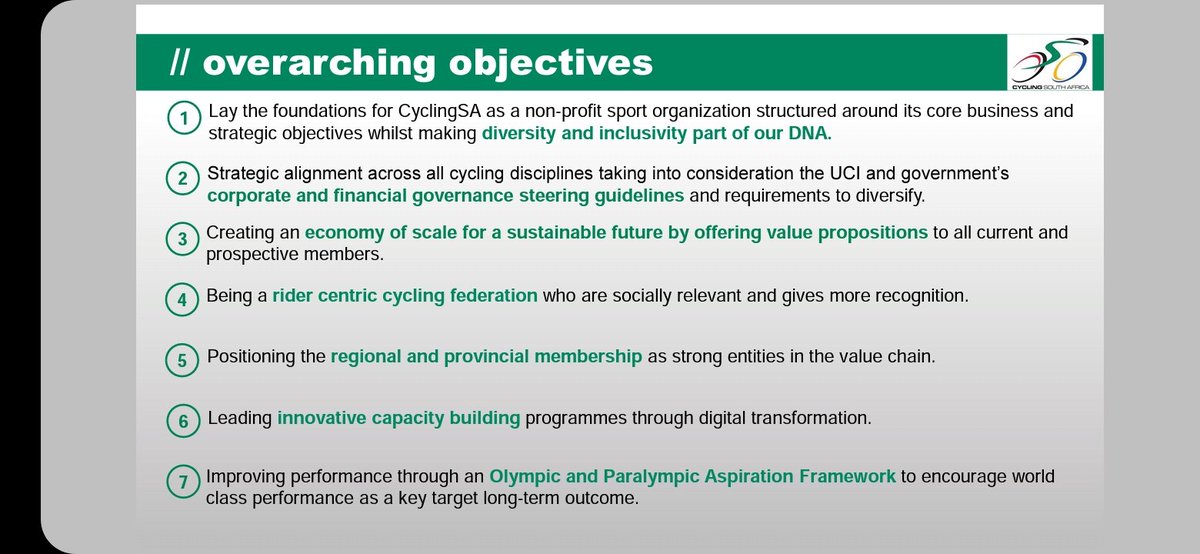 IanGoetham's tweet image. 1) @Cycling_SA @SchoolCyclingSA Many challenges and resources are a problem. Our National Development Plan - #DevelopWithPurpose can be perused and please circulate far and wide in order to achieve a common goal.