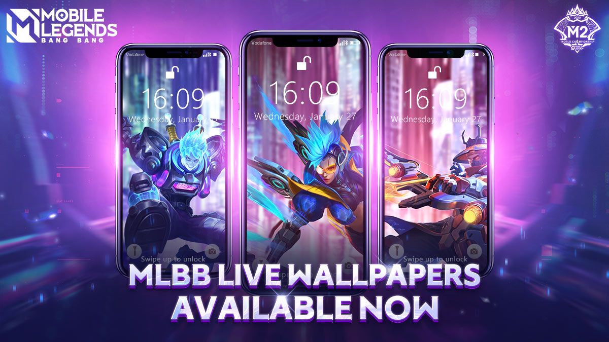 HOW TO SET LIVE WALLPAPER IN MOBILE LEGENDS