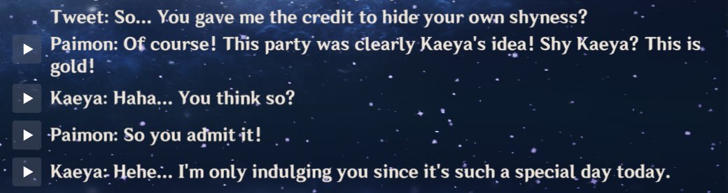 How can I talk about their relationship without mentioning Leo Minor Act I? He's probably the only one who could have plausibly been planning the party. (Everyone else was busy) The story makes a point to highlight that it was his idea in the first place.