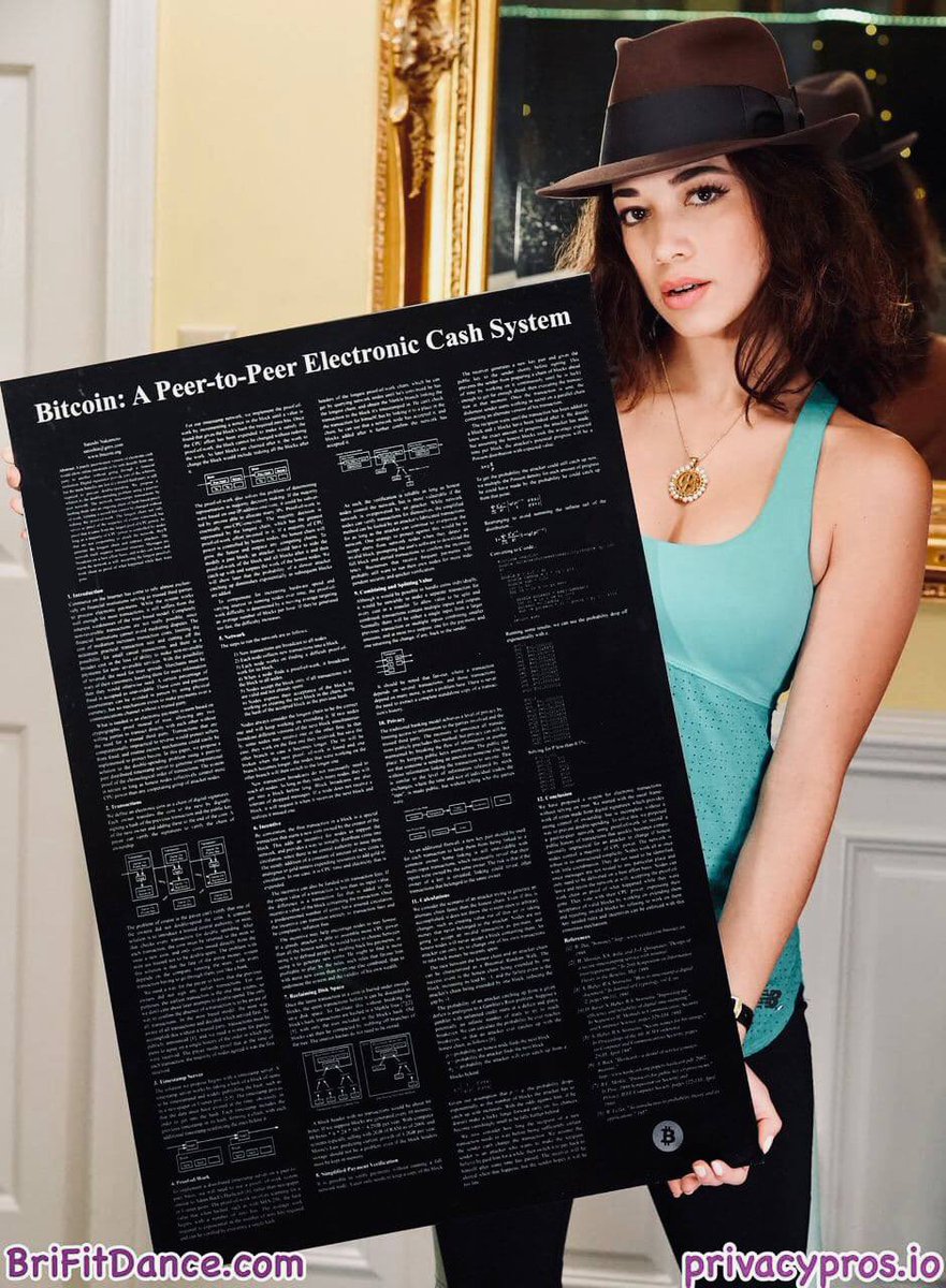 Billfodl_Wallet's tweet photo. .@mikeinspace have a surprise for you. New @brifitdance vid coming soon to show off our new whitepaper wall art! https://t.co/6Fa5Ndn3us