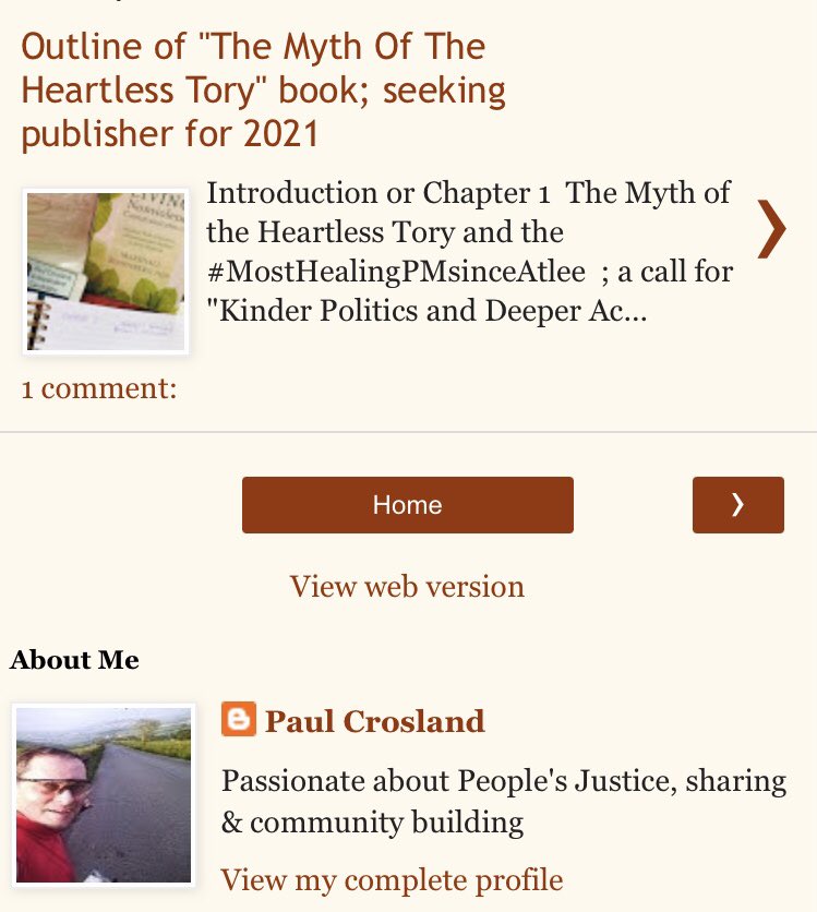 paulcrosland's tweet image. As #PaulCroslandDraftEditor engaged in #PandemicEraReEvaluation of #ProjectPriorities enacting #Kindness1st,I’m re-reading the published Outline of &quot;The #MythOfTheHeartlessTory&quot; book; &amp;amp; found this #LockdownMentalHealth boon from a #StLeonardsLocalTreasure: