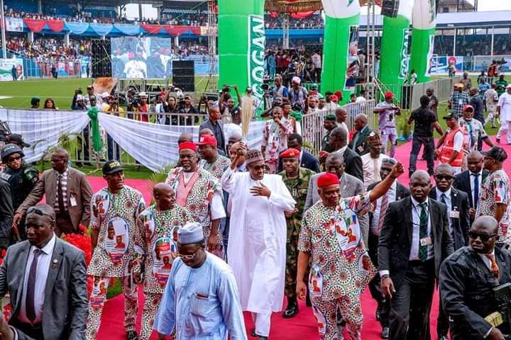 MalaTujjani73's tweet photo. #2YearsMemory.
President @MBuhari attends Campaign Rally in Abia State on 29th Jan 2019, PHOTOS:📸 @BayoOmoboriowo https://t.co/PALtL6a9UT