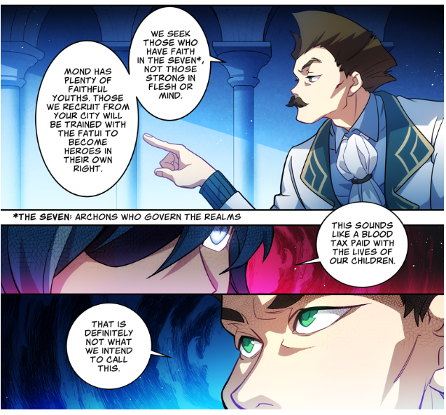 Thing about Kaeya is that he's rarely explicit about who and how much he cares. In fact it's better read through his actions... Though this is going off the rails a bit so i'll leave it there. imo Kaeya cares a lot for the people around him.