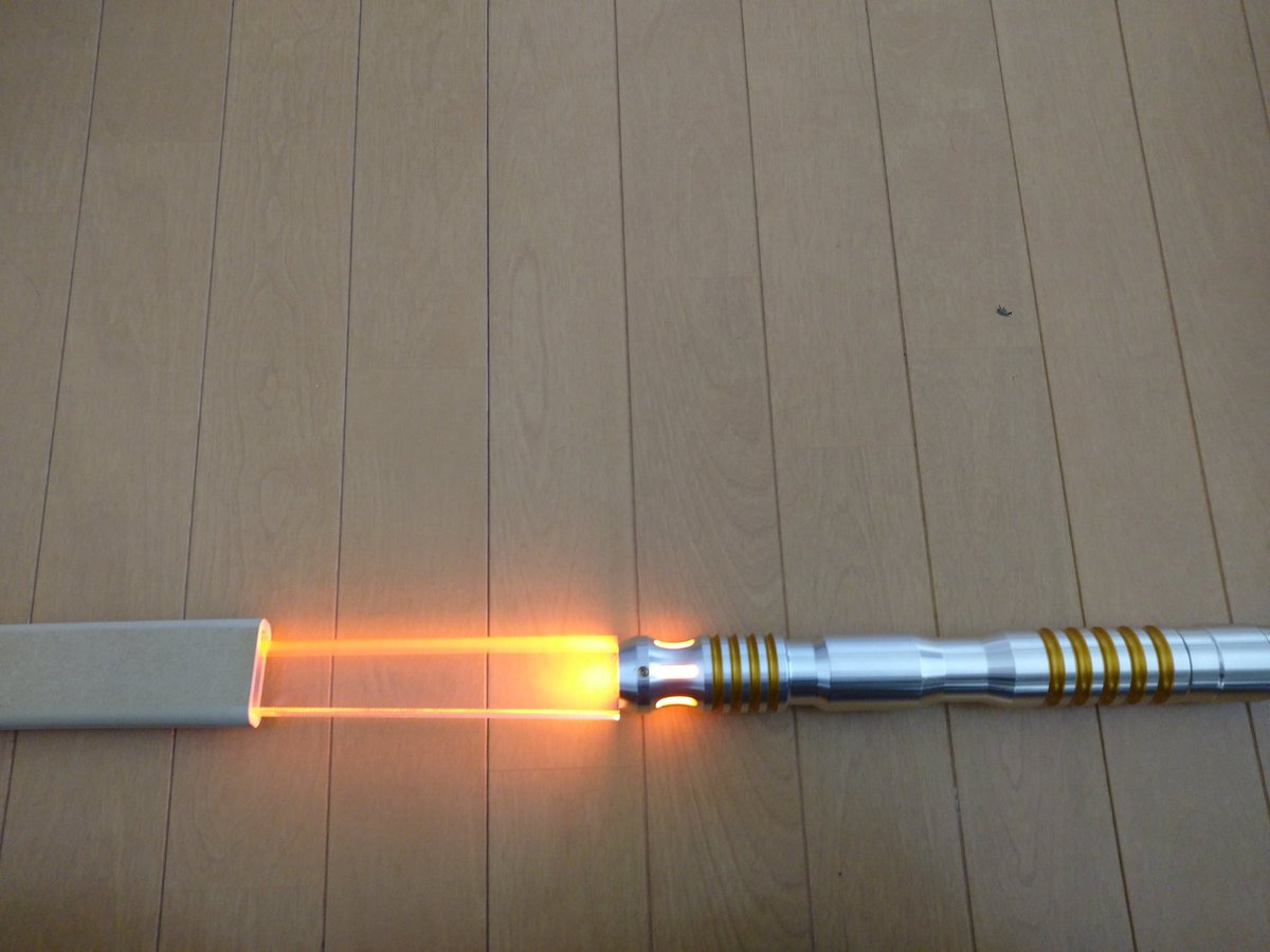 bikkebakke's tweet image. 先日購入させて頂いたサムライエッジ！カッコいい！！！
#samuraiedge
#カスタムライトセイバー