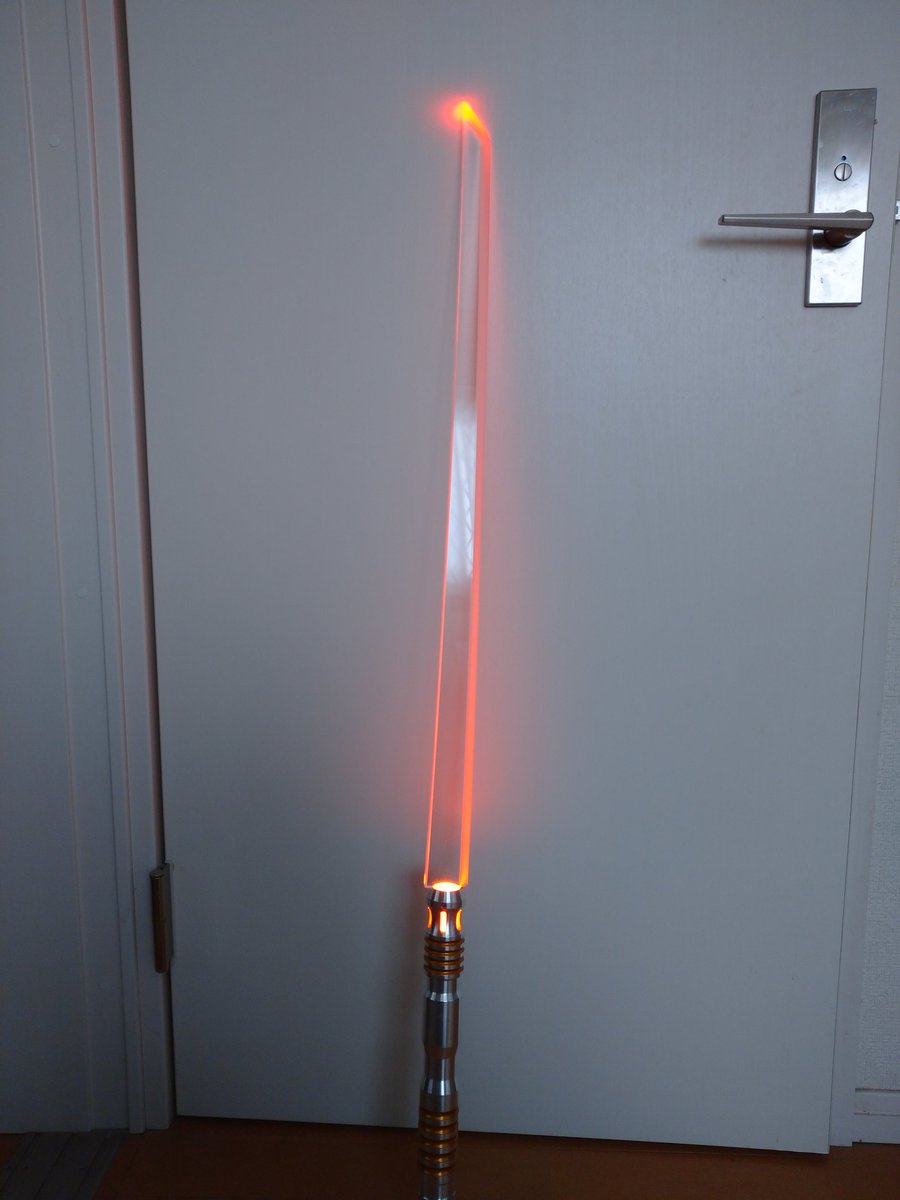 bikkebakke's tweet image. 先日購入させて頂いたサムライエッジ！カッコいい！！！
#samuraiedge
#カスタムライトセイバー