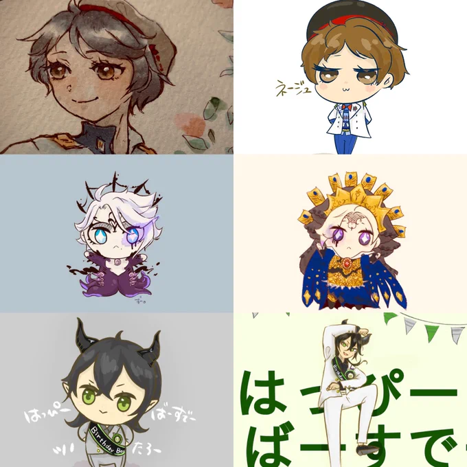 #今月描いた絵を晒そう
デジタル練習に励んだ月間でした?

#ツイステファンアート 
#twstファンアート 