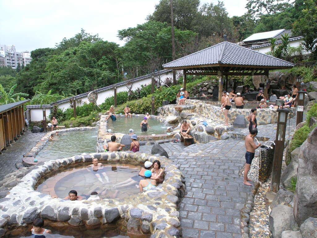 40/ You can see Japanese influences still in a lot of places. Beitou, a small village outside of Taipei, is a place with natural hot springs. You can still visit the old Japanese bath house and still go in the outdoor natural hot springs