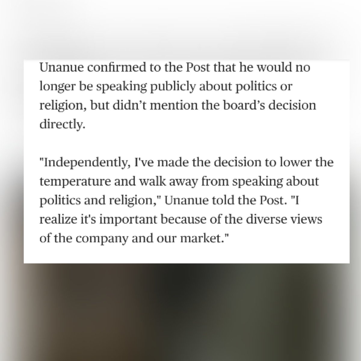 csr_foundation's tweet photo. #CEOActivism backlash: @GoyaFoods board of directors silences it's CEO Unanue after he made unfounded claims that the presidential election was rigged. #csr #Corporatesocialresponsibility #governance #Election2020 https://t.co/JTuKsaA1Xk