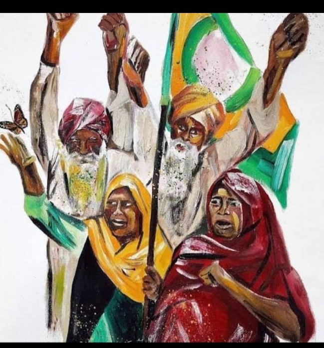 ਜਿੰਨਾ ਜਿਆਦਾ ਹੋ ਸਕੇ ਰੀਟਵੀਟ ਕਰਿਓ,,, 
ਤਾਂ ਕਿ ਸਰਕਾਰ ਦੇ ਕੰਨੀਂ ਸਾਡੀ ਆਵਾਜ਼ ਪਵੇ ਕਿ ਅਸੀਂ ਅੱਜ ਵੀ ਆਪਣੇ ਮਕਸਦ ਤੇ ਅੜੇ ਹੋਏ ਹਾਂ,, ਸਾਨੂੰ ਮੁੱਦੇ ਤੋਂ ਭੜਕਾਉਣਾ ਇੰਨਾ ਆਸਾਨ ਨੀ ਹੈਗਾ!! #ModiPlanningFarmerGenocide
#ModiPlanningFarmerGenocide
*  ਕਿਸਾਨ ਨਹੀਂ
         ਅਨਾਜ ਨਹੀਂ
                 ਭਵਿੱਖ ਨਹੀਂ*