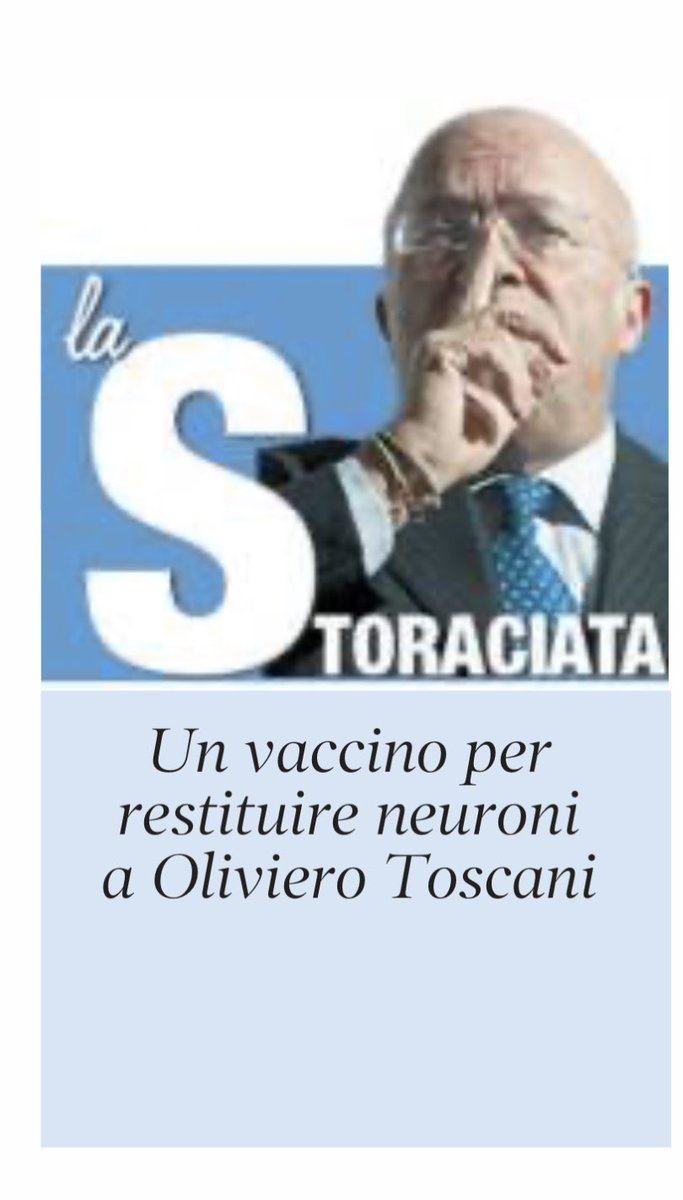 Storace's tweet photo. Oggi su @tempoweb https://t.co/eOmHIueFik