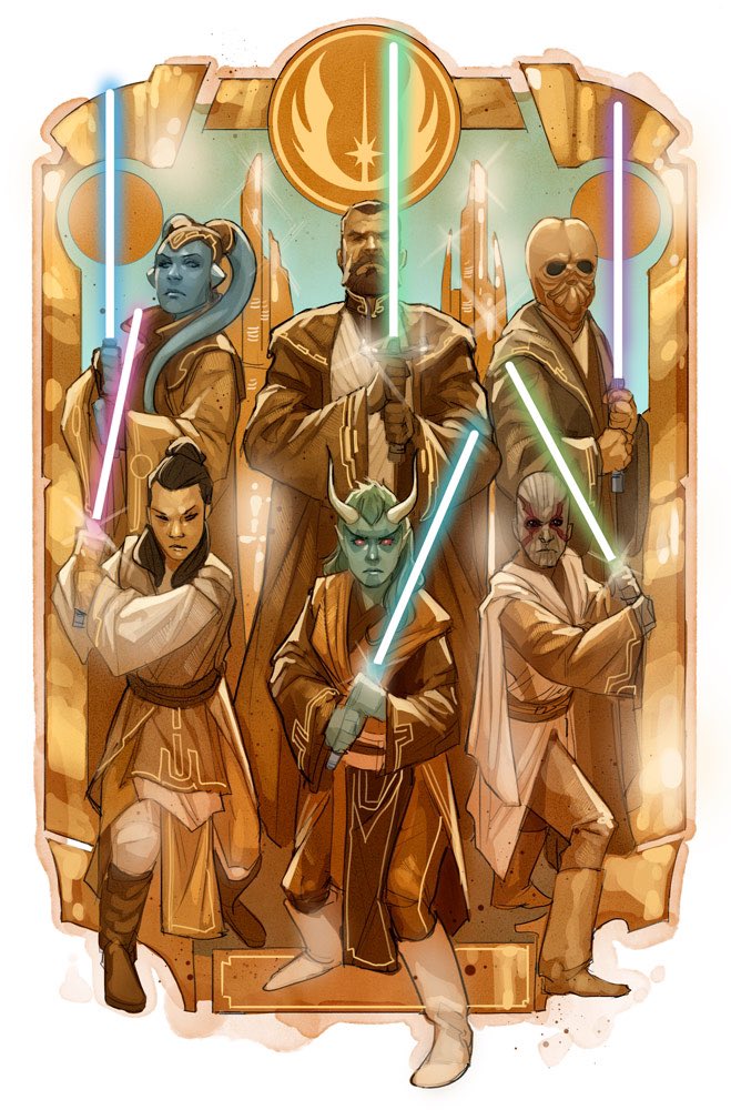 Here’s another great thing about  #TheHighRepublic stories existing: They necessitate, and pretty much guarantee, that if The Old Republic is ever fleshed out in canon, it’ll be immensely different from the way it was in  #StarWars Legends. It kinda HAS to be.