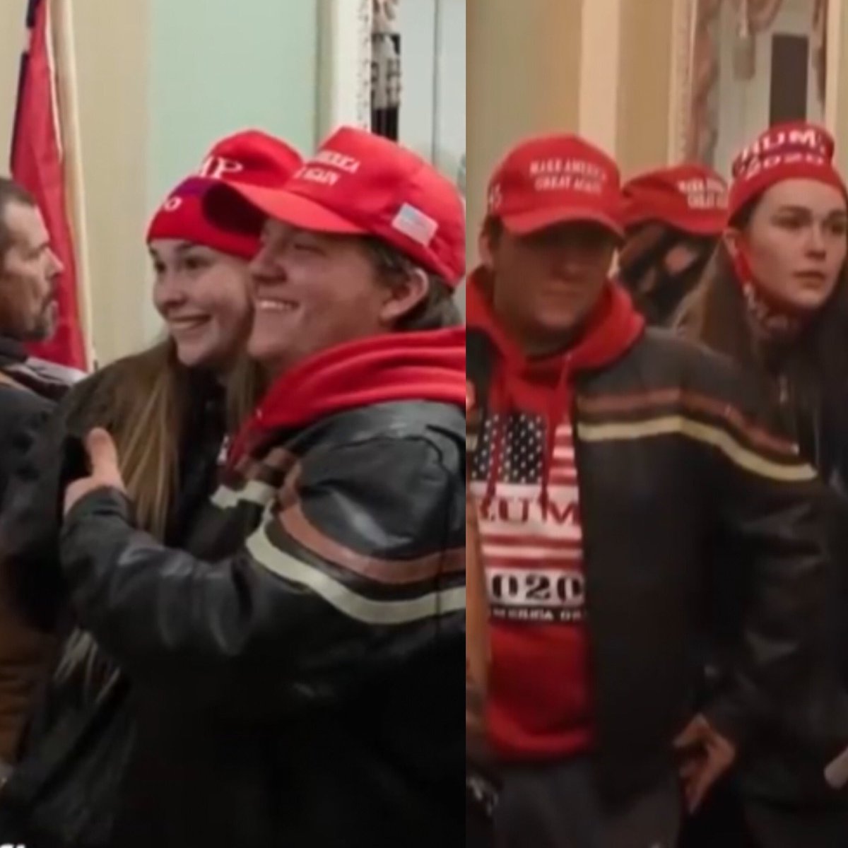 Do you know these insurrectionists? If you have information, please call 1-800-CALL-FBI (1-800-225-5324), or report tips at  http://tips.fbi.gov&nbsp;. #FindThatLawBreaker