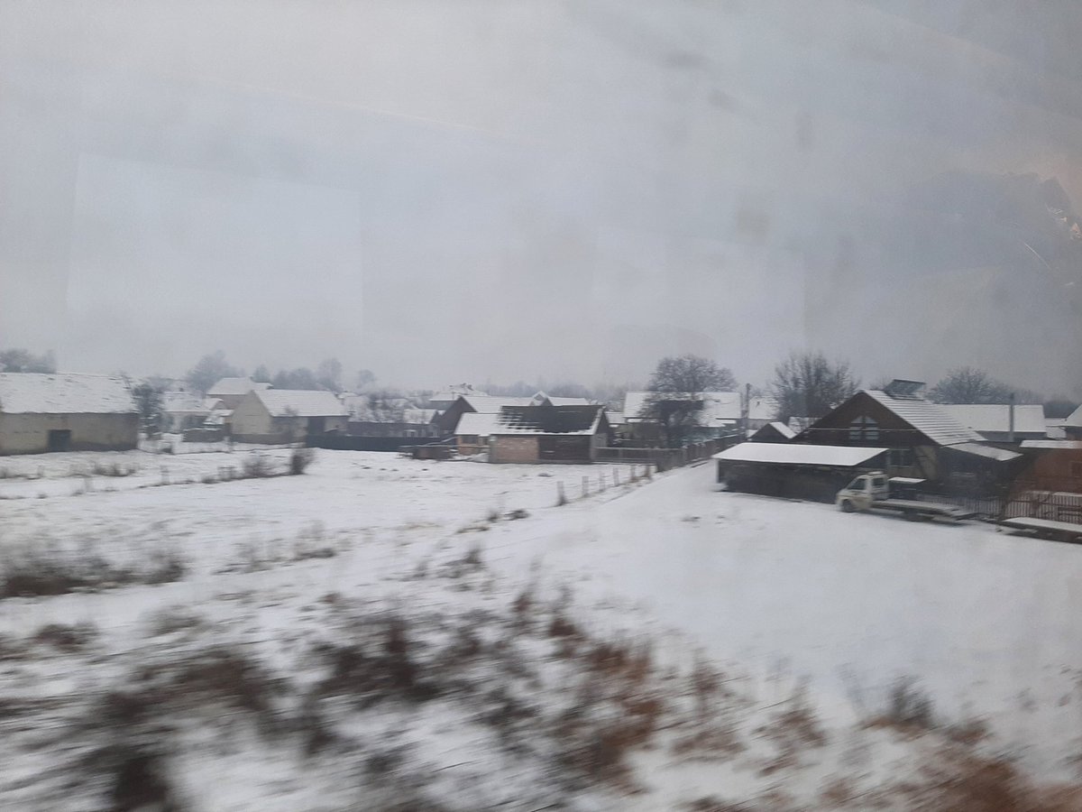 This area is called  #Székely Land, and is where most of the Hungarian minority in Romania lives. In fact, in many places here they might even consist up to a full 100% of the local population. In Harghita province where I'm heading to, 85% of the population is Hungarian.