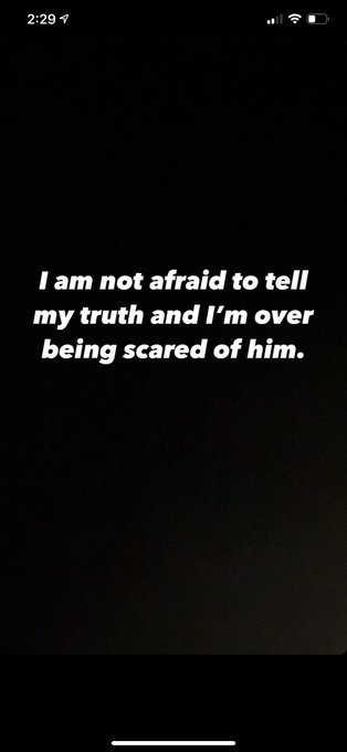 I&rsquo;m so over staying quiet or living in fear. I&rsquo;m at strong and only getting stronger. This is what I&rsquo;ve